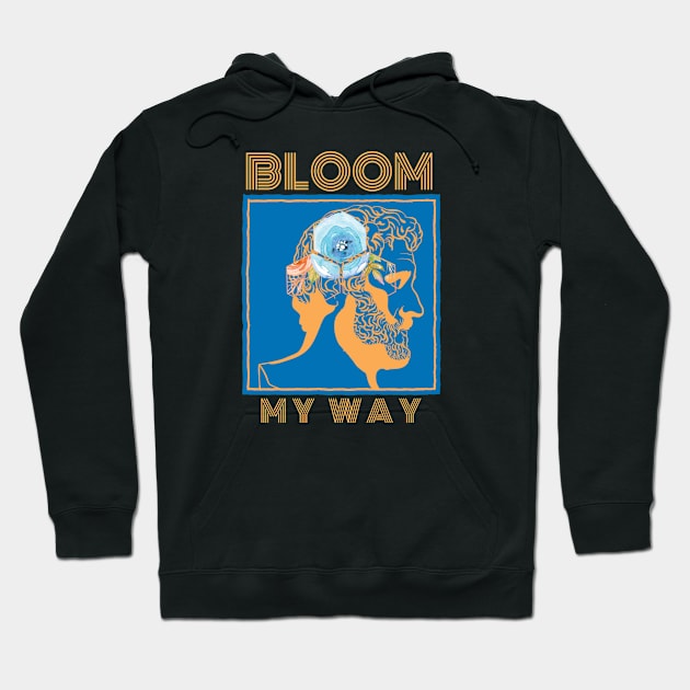 Bloom My Way in Colour Marigold Hoodie by LilBlossom